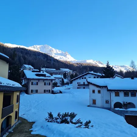 Chesa Margun Surlej Engadin St Moritz Naehe Corvatschbahn Silvaplana